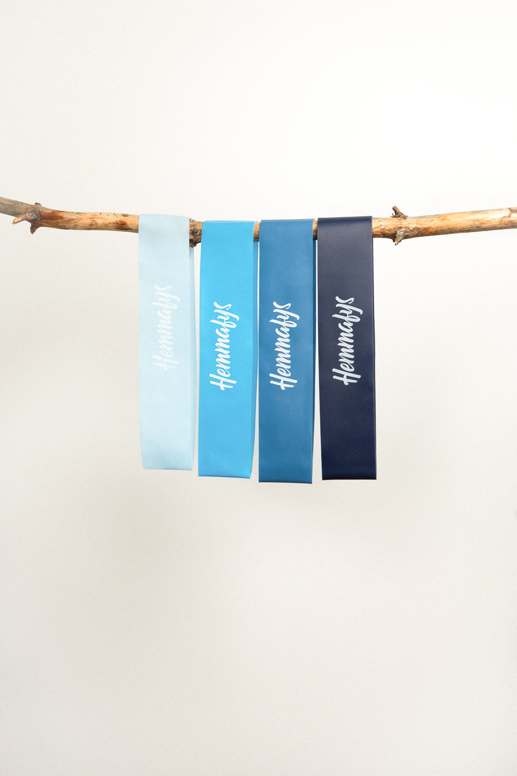 Miniband - Set om 4 st band med förvaringspåse