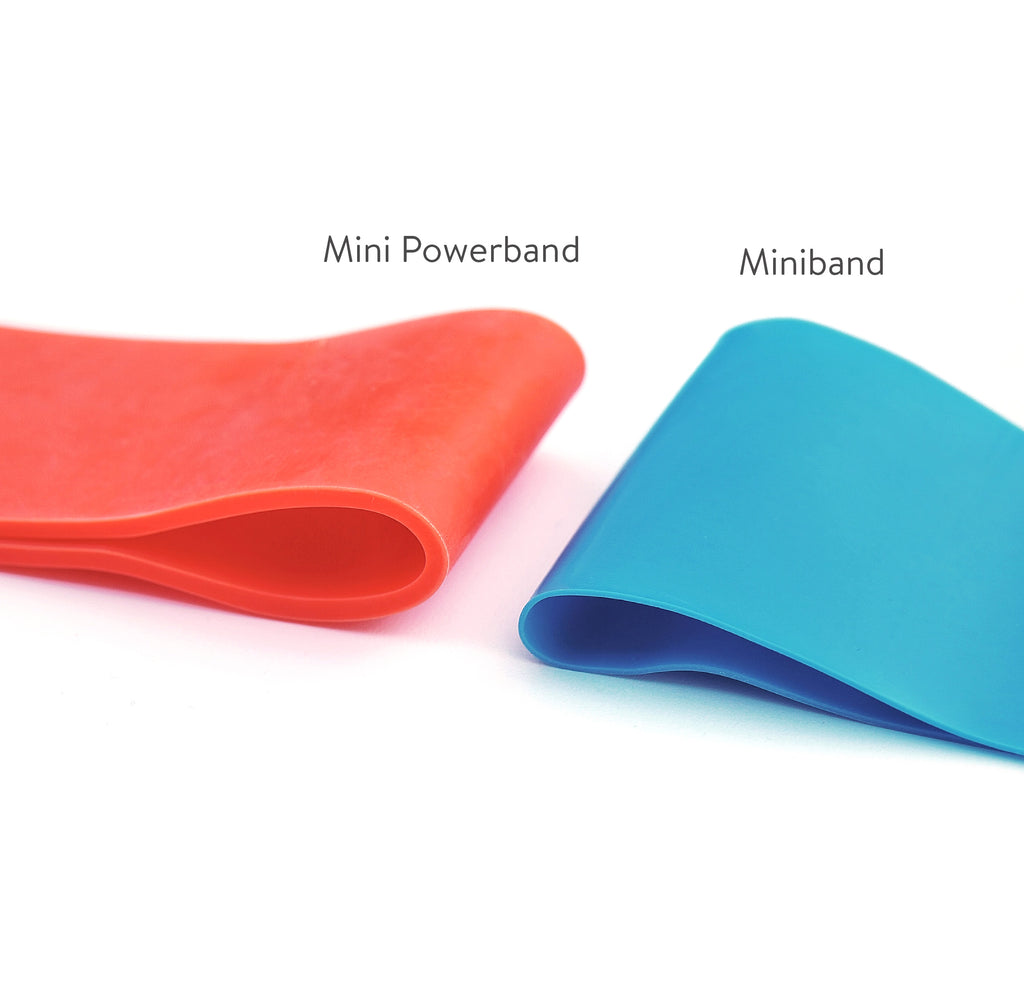 Mini Powerband - Set om 3 st band med förvaringspåse