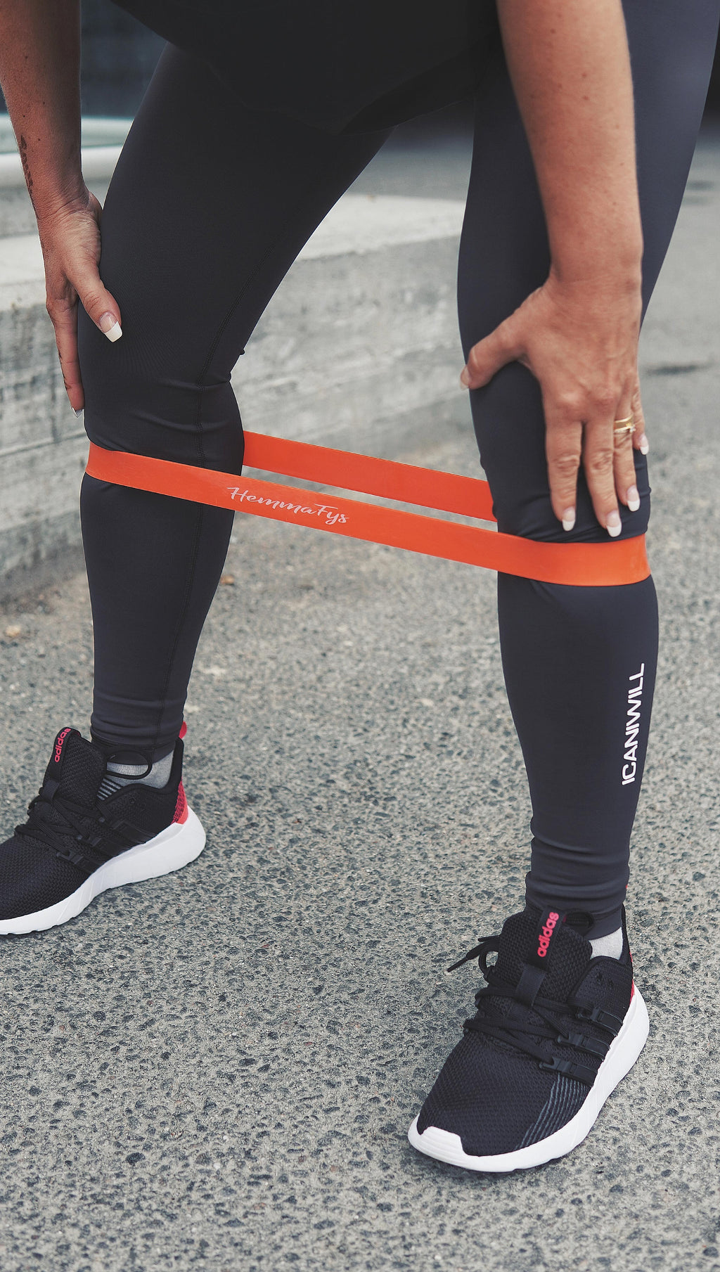 Mini Powerband - Set om 3 st band med förvaringspåse