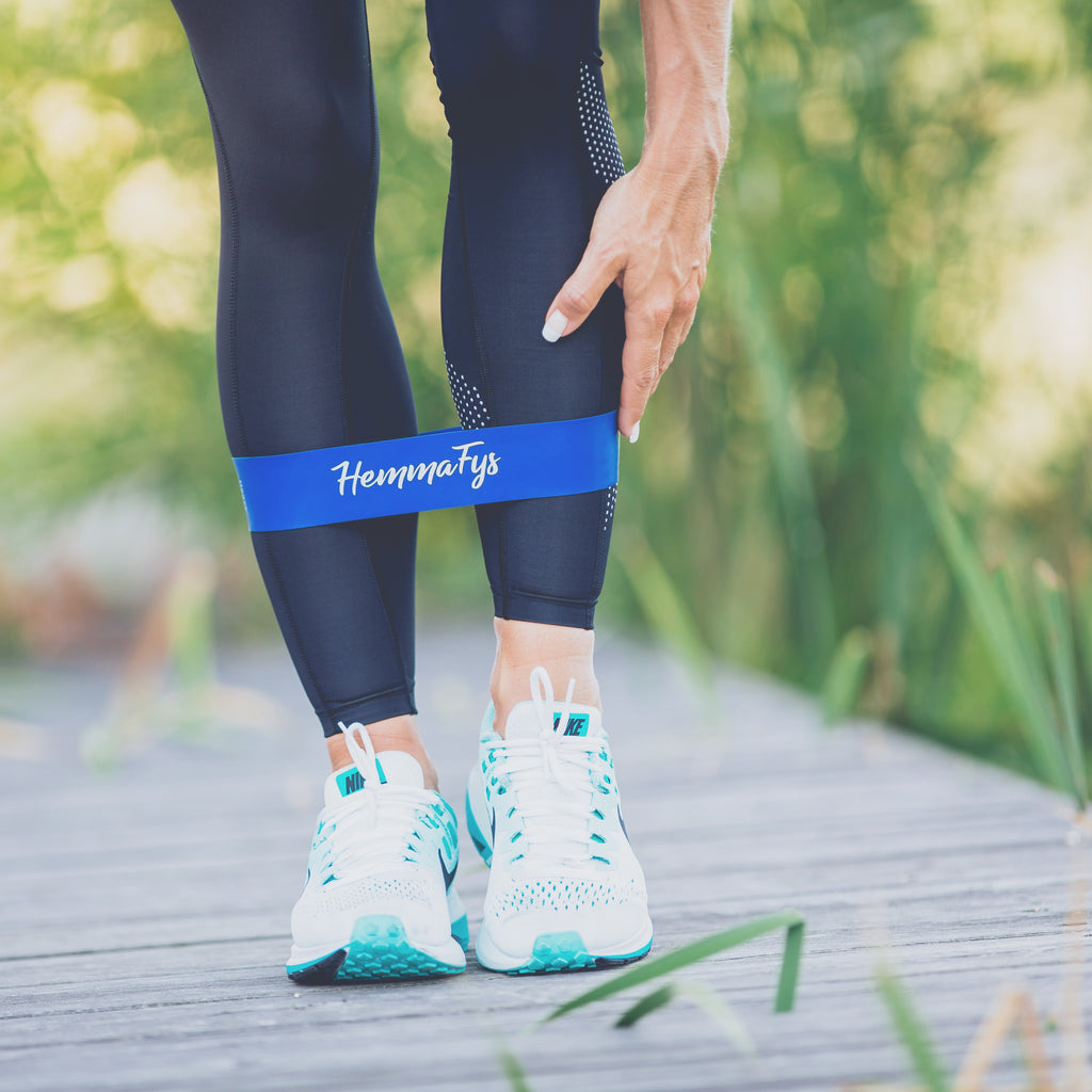 Miniband - Set om 4 st band med förvaringspåse