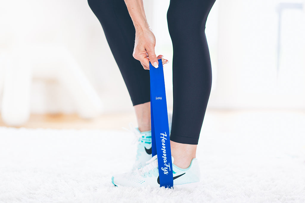 Miniband - Set om 4 st band med förvaringspåse